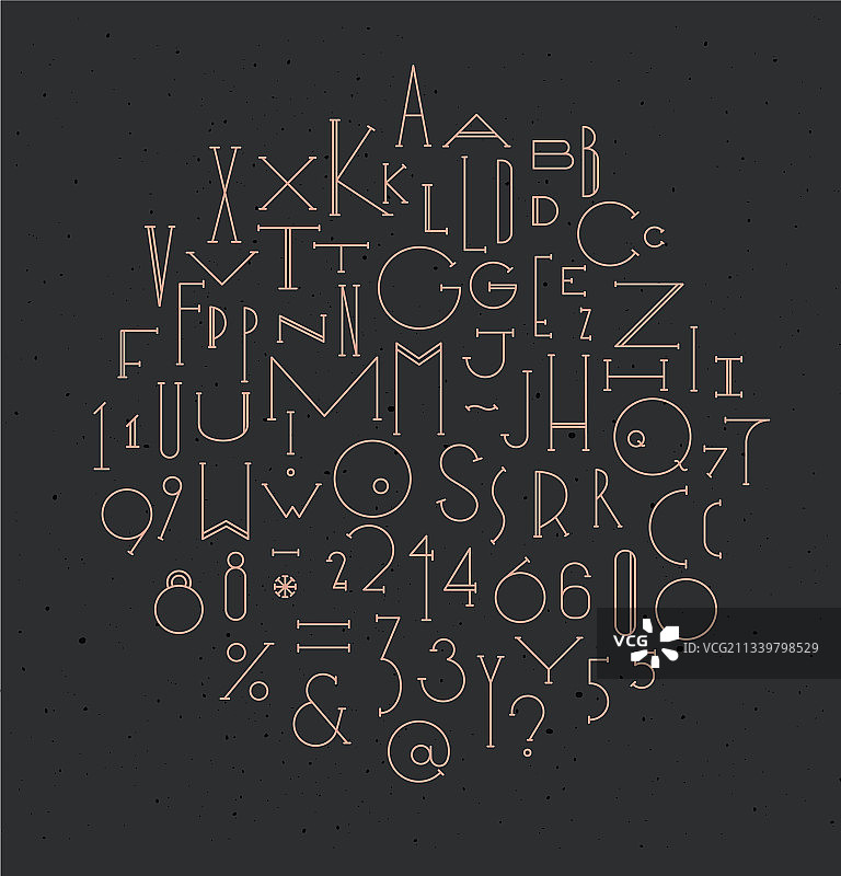 装饰艺术字母图片素材