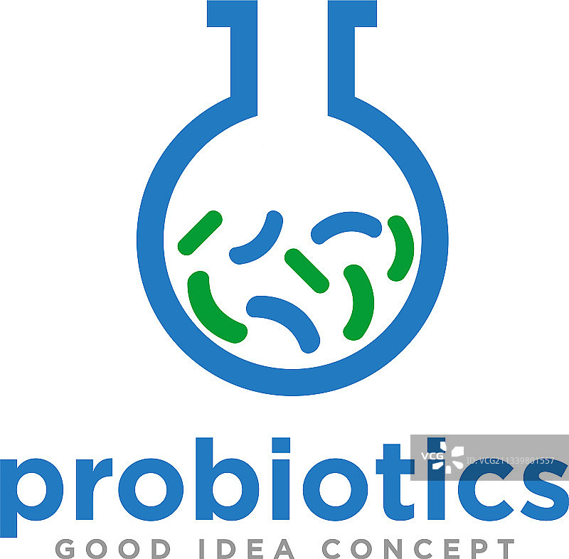 细菌logo设计模板图片素材