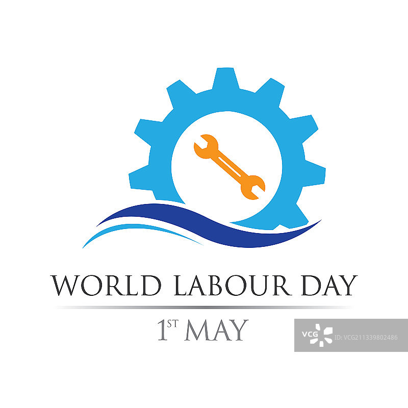 世界劳动节5月1日标志设计模板图片素材