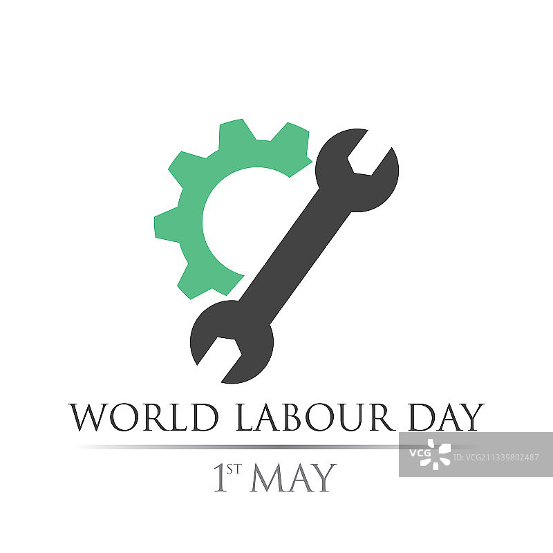 世界劳动节5月1日标志设计模板图片素材