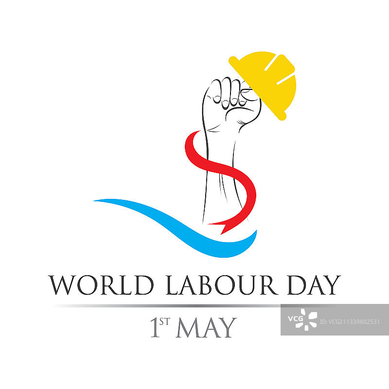 世界劳动节5月1日标志设计模板图片素材