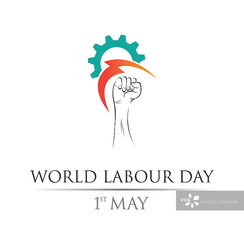 世界劳动节5月1日标志设计模板图片素材