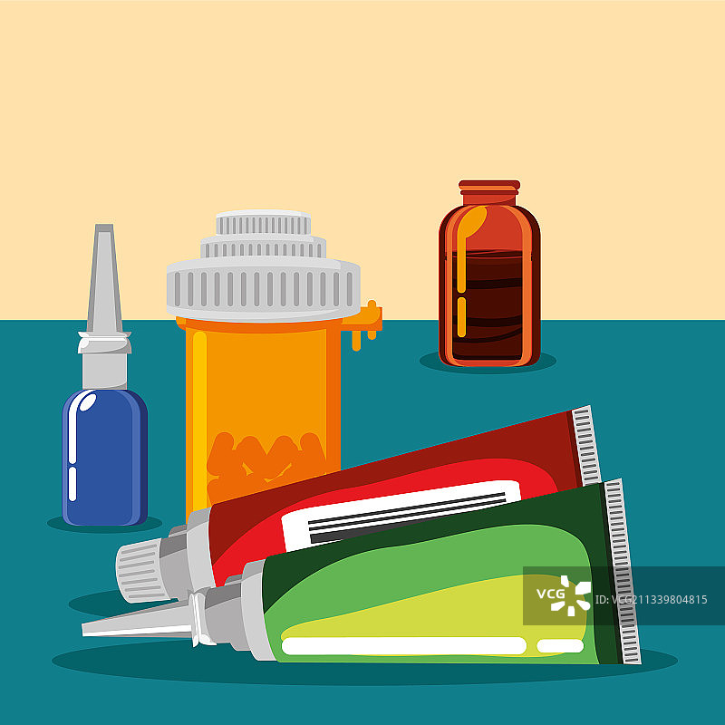 药品药膏胶囊图片素材