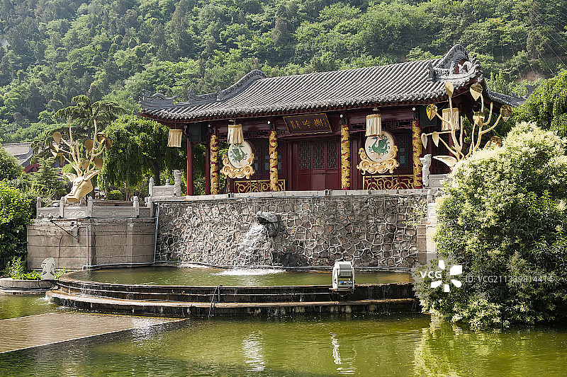 2010-06-18中国，陕西省，西安市，华清池图片素材