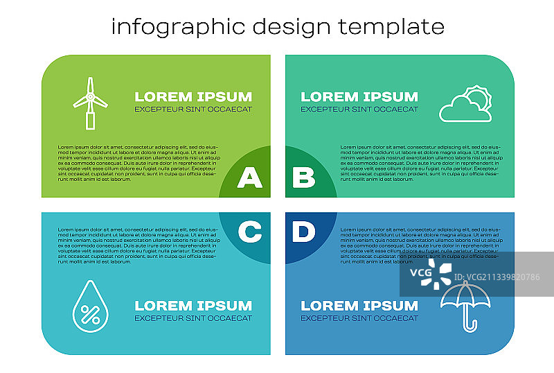 风力涡轮机百分比线条图标图片素材