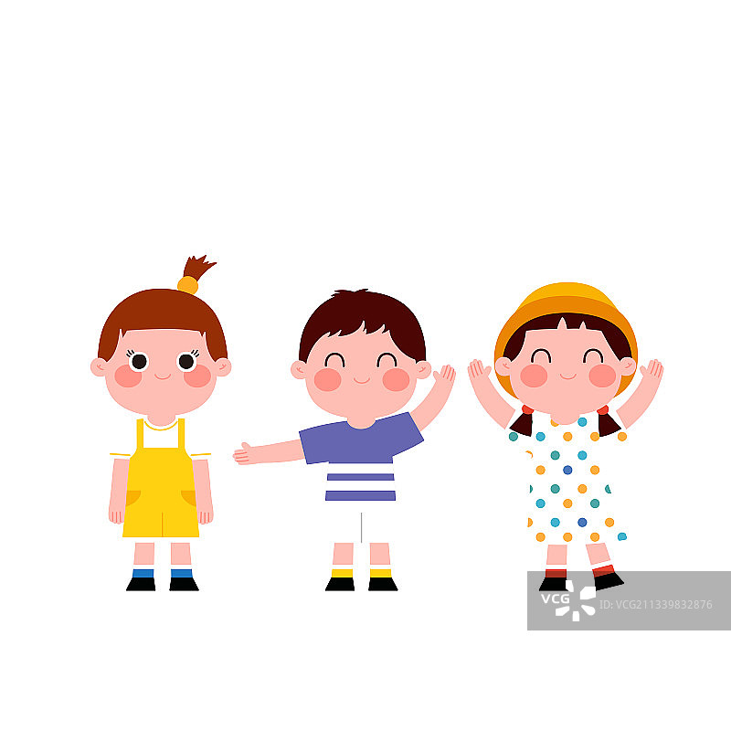 三胎儿童图片素材