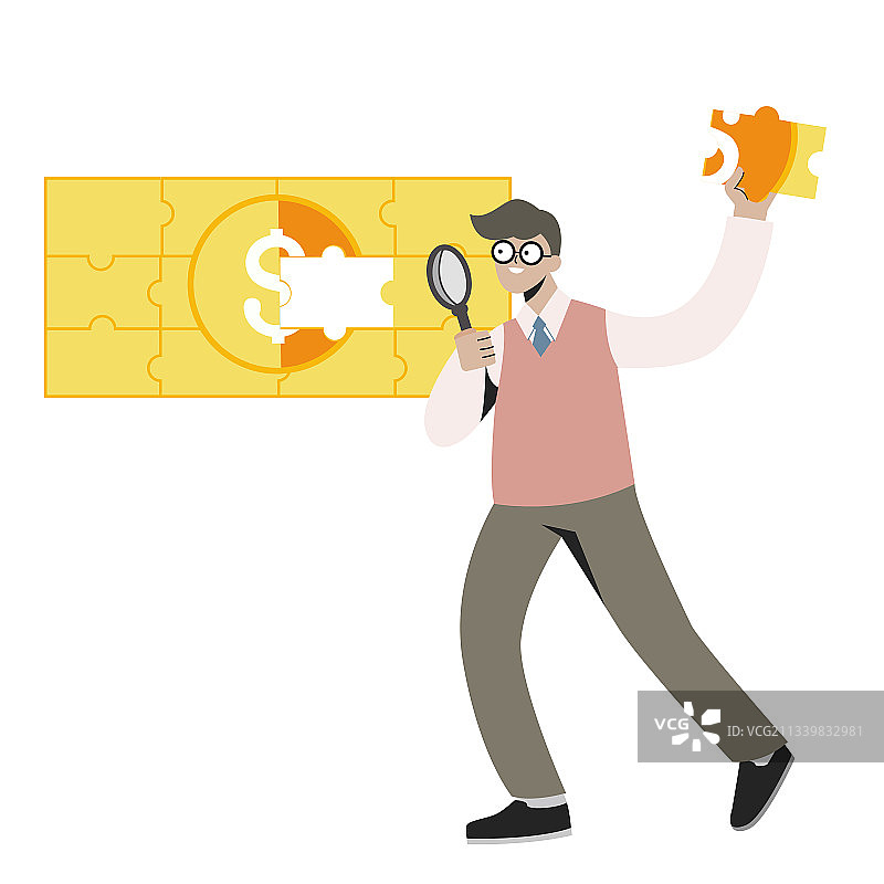 商业投资分析赚钱图片素材