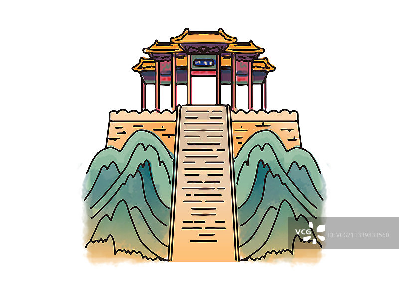 旅游元素图片素材