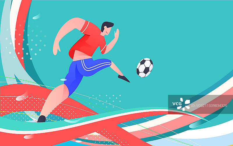 会运动员体育比赛夺冠插画活动海报背景图片素材