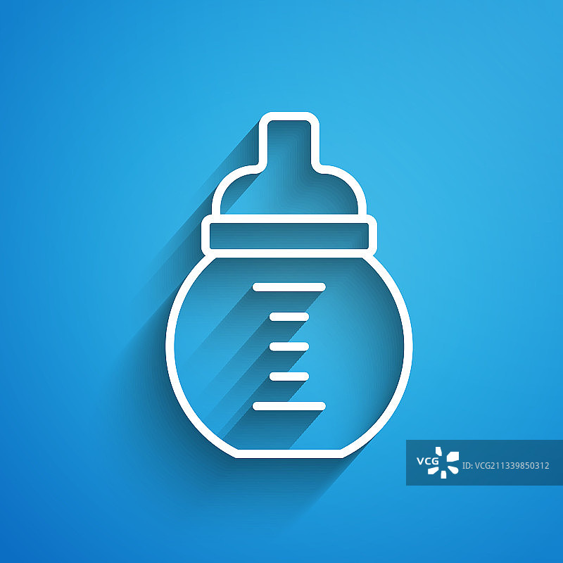 瓶装巴米乳白色线条图标图片素材