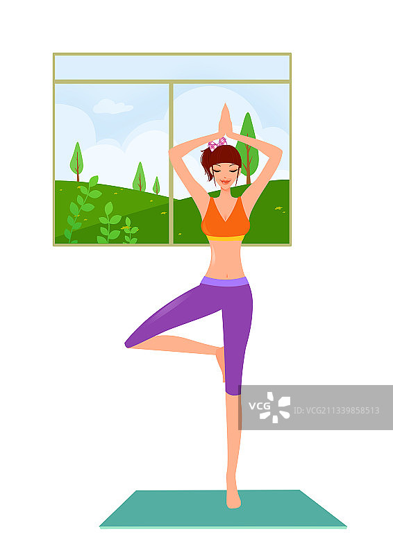 女性插画图片素材