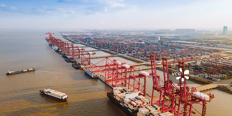 太仓港口图片素材