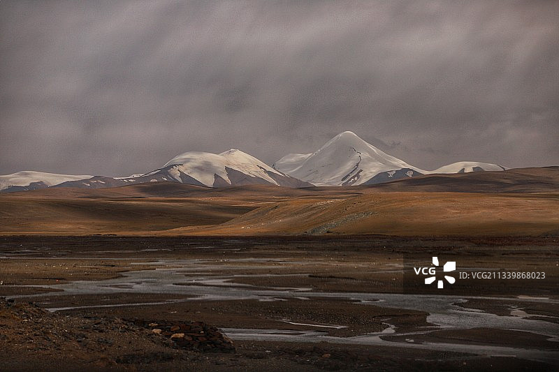 风云玉珠峰图片素材