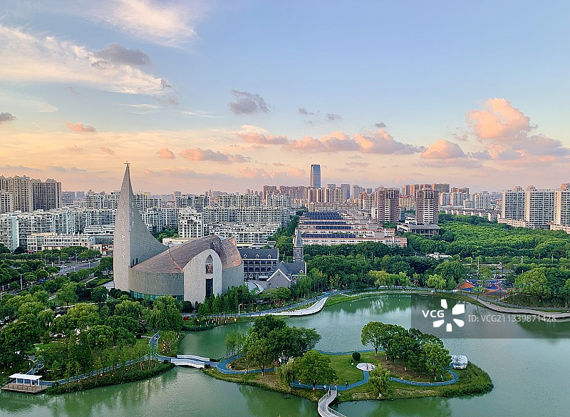 昆山核心区图片素材