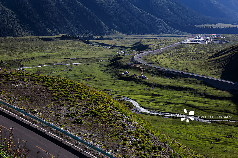 独库公路图片素材