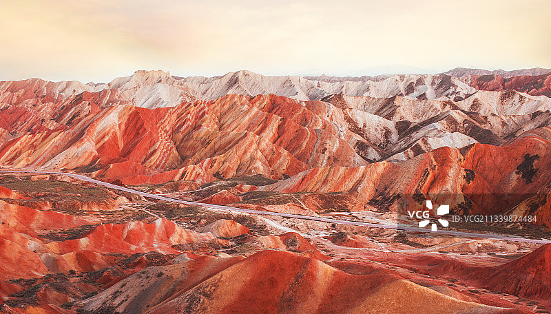 七彩丹霞图片素材