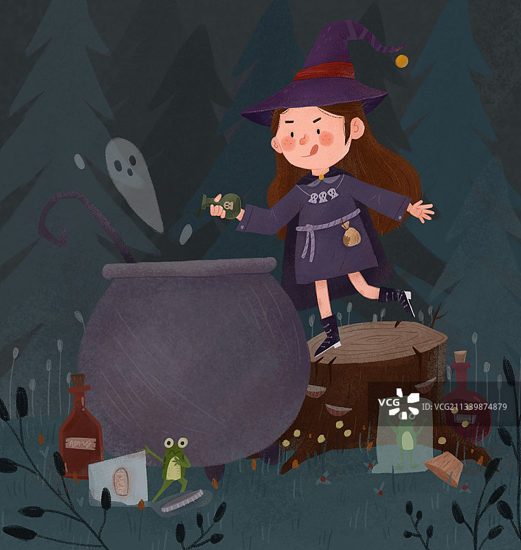 小巫女图片素材