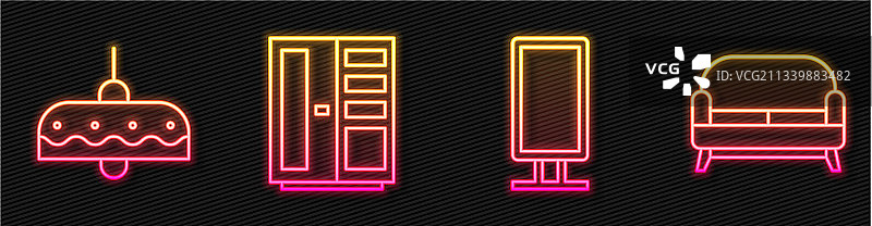 落地镜吊灯合集图片素材