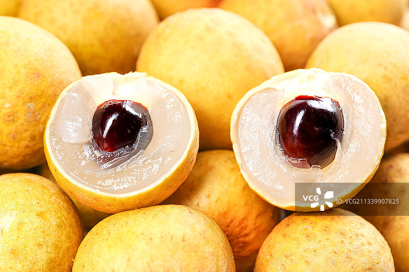 盘子里的南平龙眼图片素材