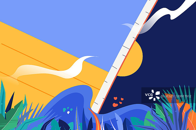 七夕节古代牛郎织女中国传统节日习俗情人节情侣约会亲密矢量插画图片素材