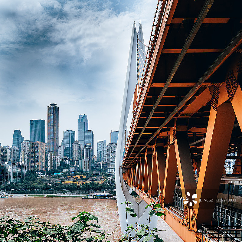 重庆·东水门大桥图片素材