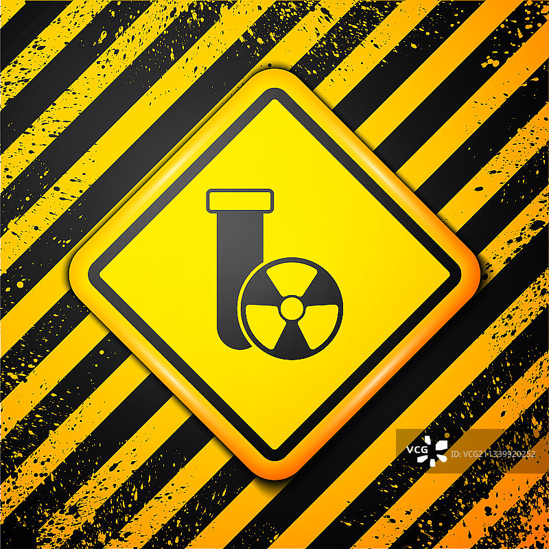 装有毒性液体的黑色实验室化学烧杯图片素材