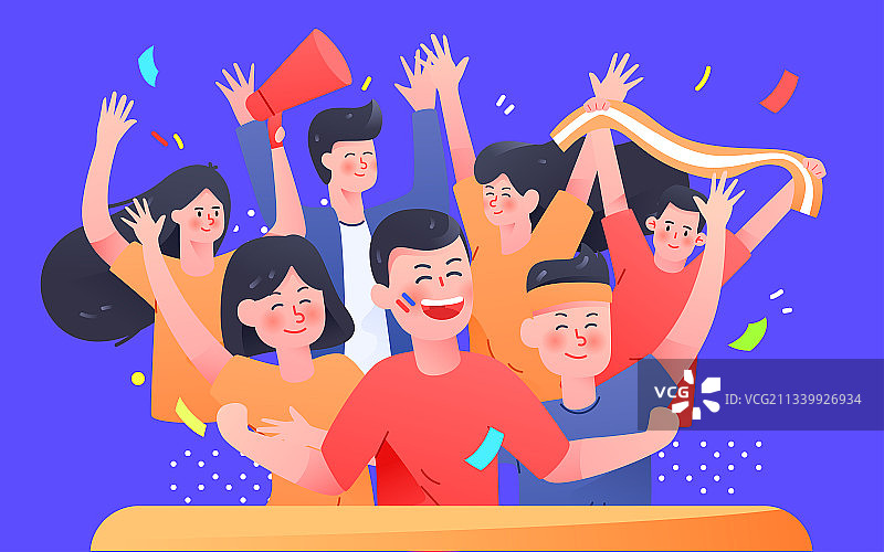 会运动员体育比赛加油鼓励活动海报背景图片素材