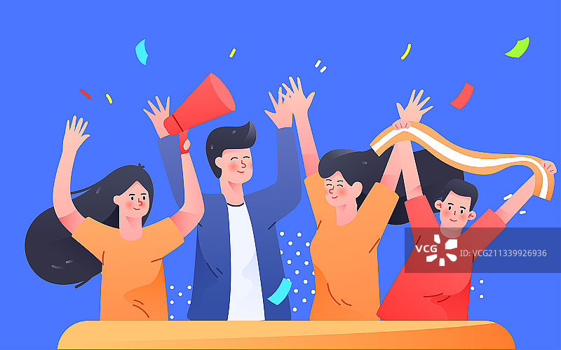 会运动员体育比赛加油鼓励活动海报背景图片素材