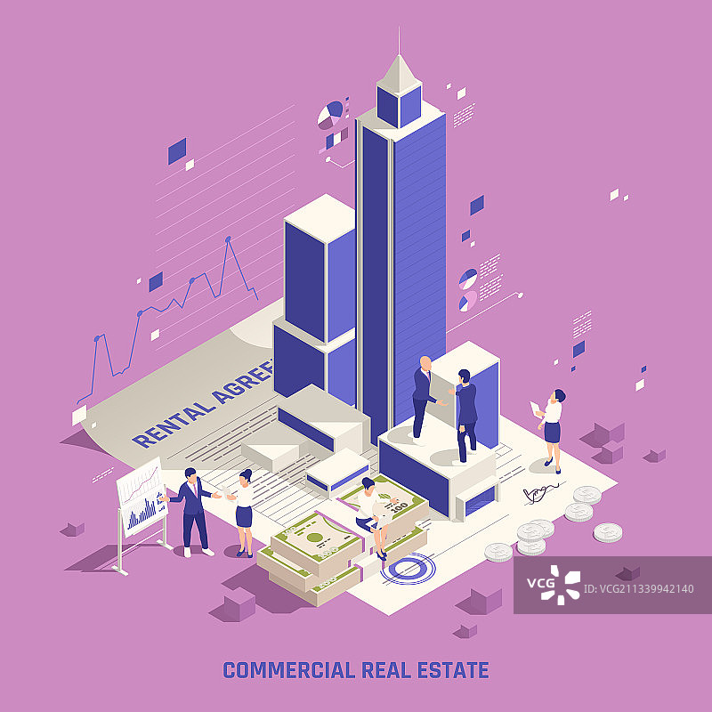 房地产2.5D组合图片素材