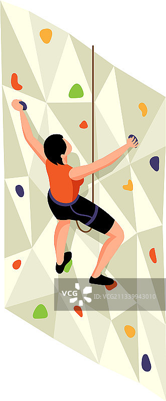 攀岩墙图标图片素材
