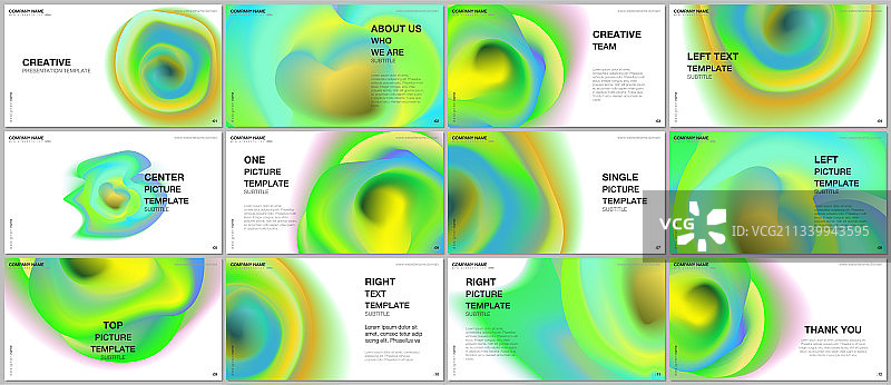 多用途演示设计模板图片素材