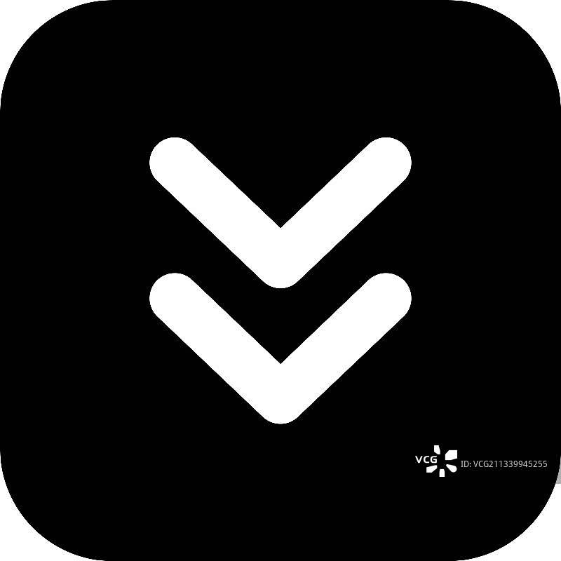 快速向下箭头图片素材