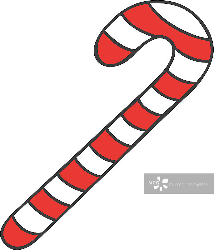 涂鸦风格条纹棒棒糖图片素材