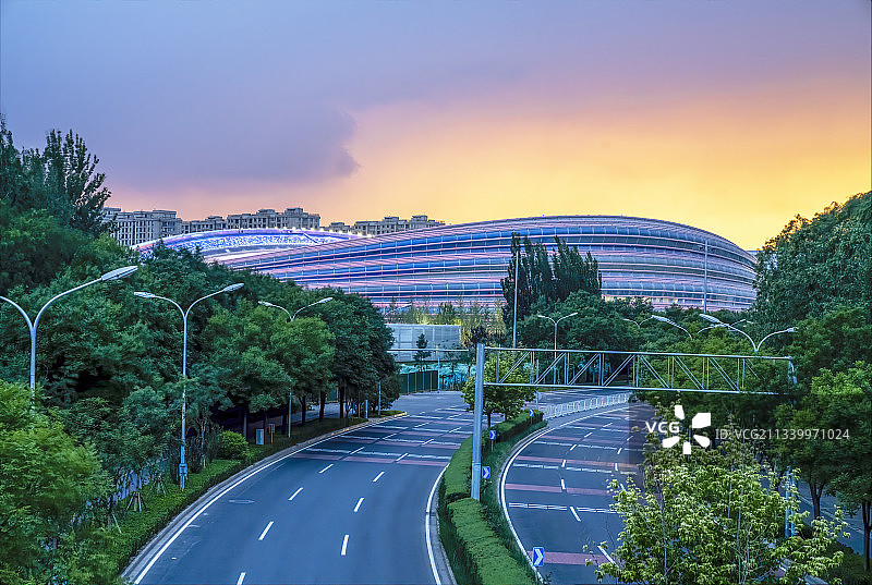 国家速滑馆图片素材