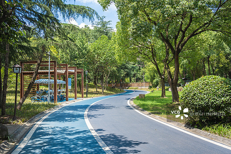 公园跑道图片素材