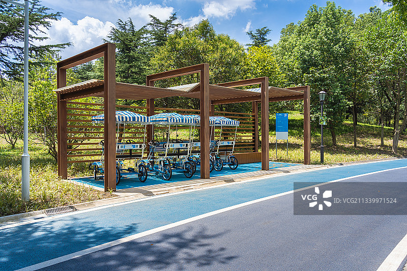 公园跑道图片素材