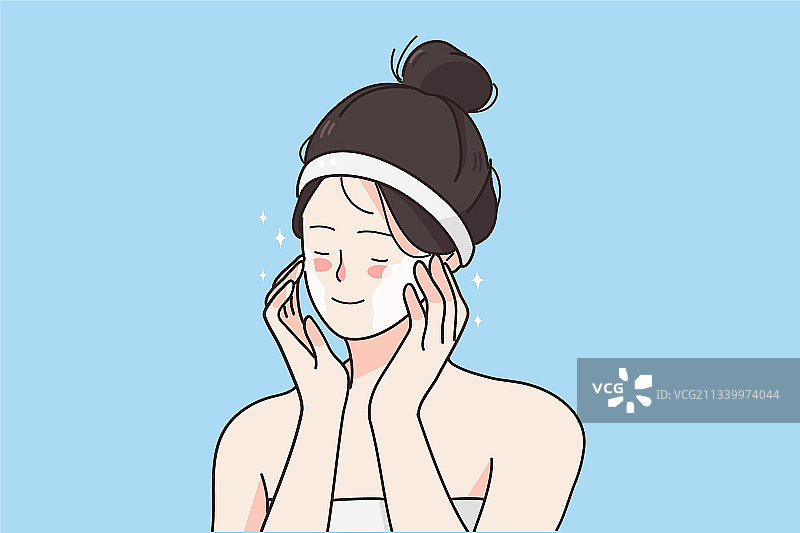 化妆品与美容概念图片素材