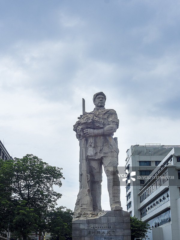海珠广场无名英雄纪念碑图片素材
