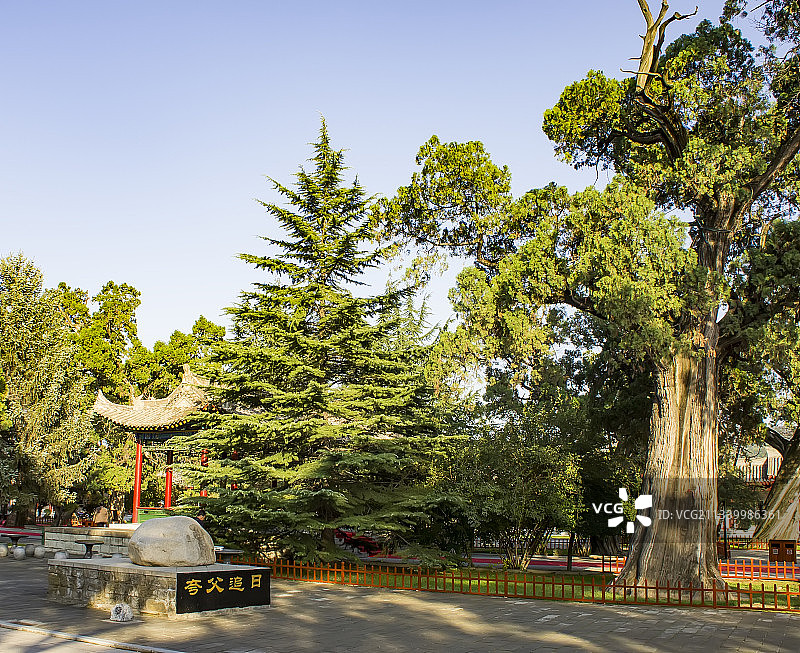 2010-10-15中国，陕西省，延安市，黄陵县，黄帝陵图片素材