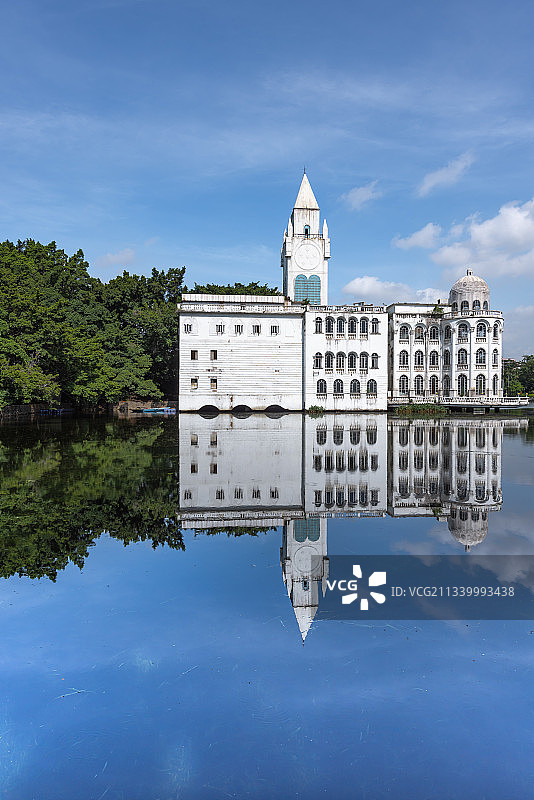 广州流花湖白宫图片素材