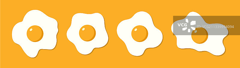 烹饪煎蛋图片素材