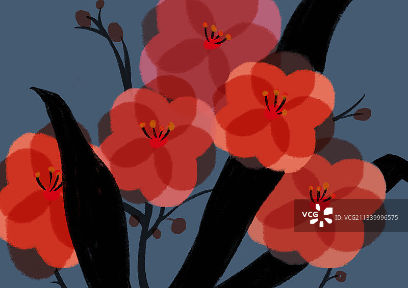 花朵图形设计图片素材