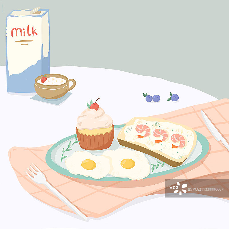 美食系列之早餐图片素材