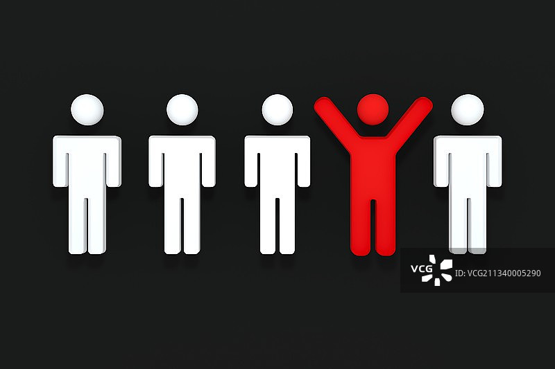 c4d招聘小人广告图片素材