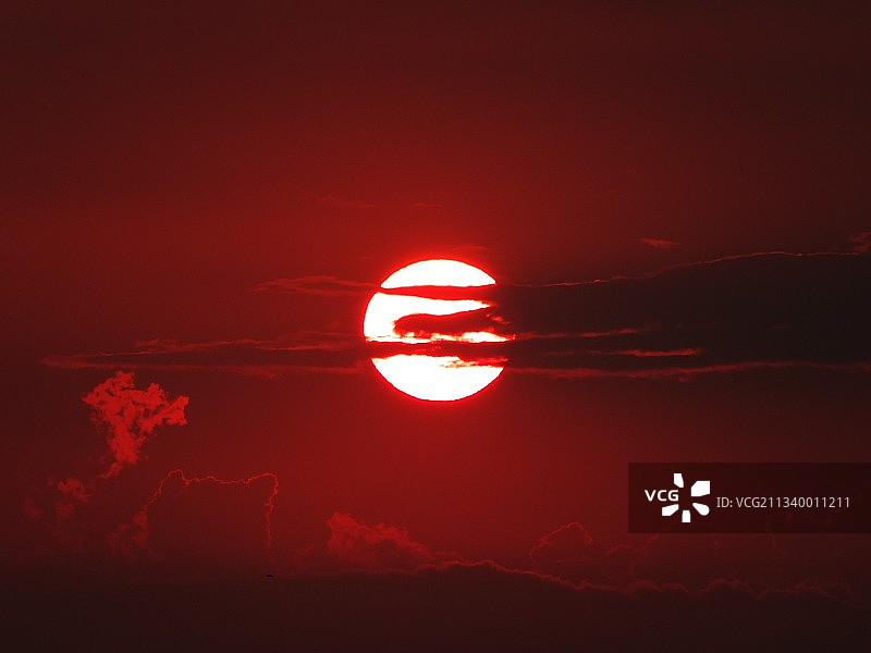 土耳其萨姆松的日落美景图片素材