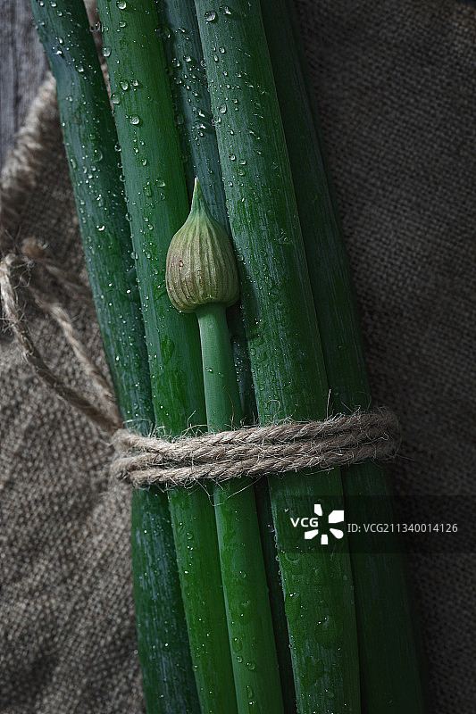 桌子上蔬菜的特写图片素材