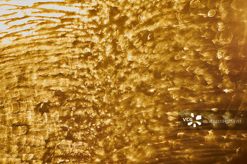 金色箔片全景图片素材