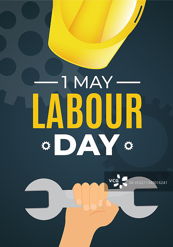 五一劳动节背景EPS10图片素材