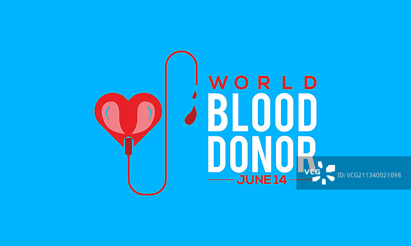 世界献血日医疗预防宣传图片素材