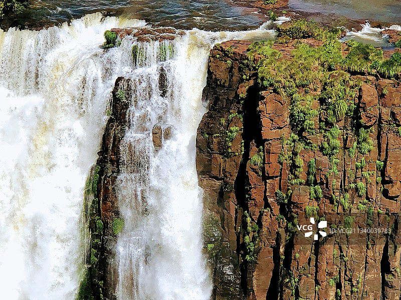 瀑布景观图片素材